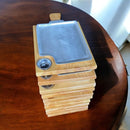 Tablas Para Carnes - Churrasco Paquete Por 6 Unidades. Liso Amarillo