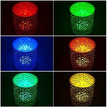 Luz 10 Led Rgb Sumergible Control Secuencial Eventos Supli