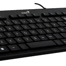 Teclado Compacto Usb Genius Luxemate 110 Español Color Del Teclado Negro