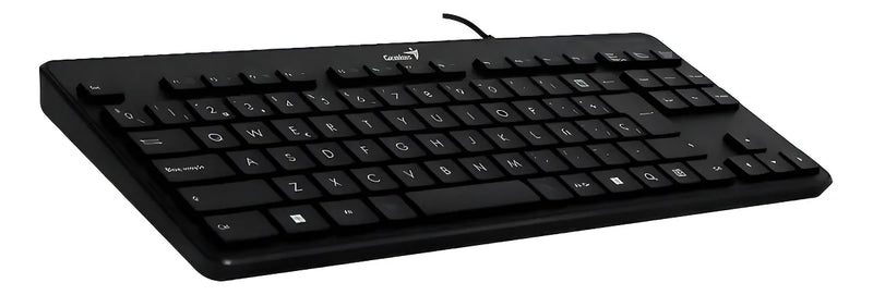 Teclado Compacto Usb Genius Luxemate 110 Español Color Del Teclado Negro