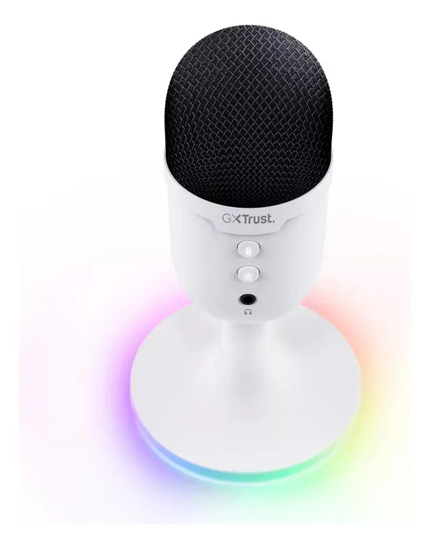 Trust 25374 Microfono Gaming Gxt234 Yunix Usb White