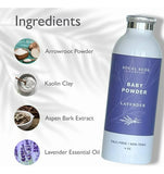 Polvo De Bebé Natural Sin Talco - Suave Y Protector - Lavand