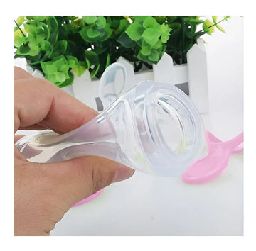 Biberon Con Cuchara Alimentador Papilla Pra Bebe Dosificador