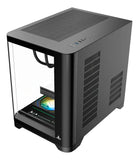 Gabinete Gamer Iceberg Wave Negro 3 Ventiladores Argb