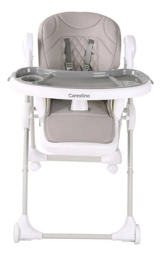 Carestino Petra SL007-GC silla de comer con bandeja extraíble color gris