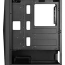Chasis Gamer Iceberg Flux Elite X1 Fan Argb Negro