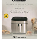 Freidor De Aire Digital 8 En 1 De 7.2l Cuisinart Air700brfp Color Gris