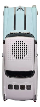 Radio Parlante Carro Ws-598 Bluetooth Fm Usb Y Manos Libres Celeste