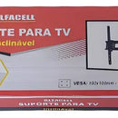 Soporte inclinable para TV de 32 a 55 pulgadas para Samsung LG Sony Tcl, color negro