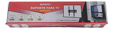 Soporte inclinable para TV de 32 a 55 pulgadas para Samsung LG Sony Tcl, color negro