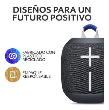Ultimate Ears Wonderboom 4, Parlante Bluetooth Negro