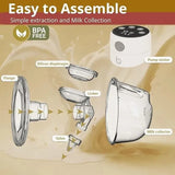 Extractor De Leche Wumeijl S12 Blanco Doble Eléctrico