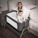 Angelbliss Moiss Para Beb, Cuna Fcil De Plegar Con Colchn 10
