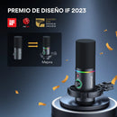 Micrófono Maono PD200X Dinámicos Cardioide color negroS