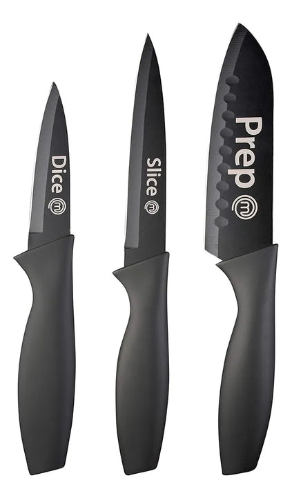 Juego De 3 Cuchillos De Cocina Masterchef, Juego De Cuchillo