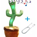 Cactus Bailarín Musical Repite Voz Recargable Interactivo