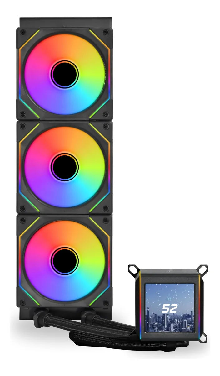 Lian Li Enfriador Liquido De Cpu Galahad Ii Lcd 360 Aio Con