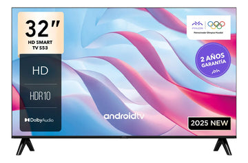 Televisor Iffalcon (by Tcl) 32s53 32 Pulgadas HD Smart Tv con Android TV Y Control por Voz