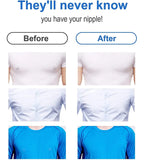 Zafosin 100 Fundas Para Pezones Para Hombres, Juegos De Prot