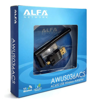 Alfa Network Awus036acs Adaptador Inalmbrico Usb Ac600 De Do