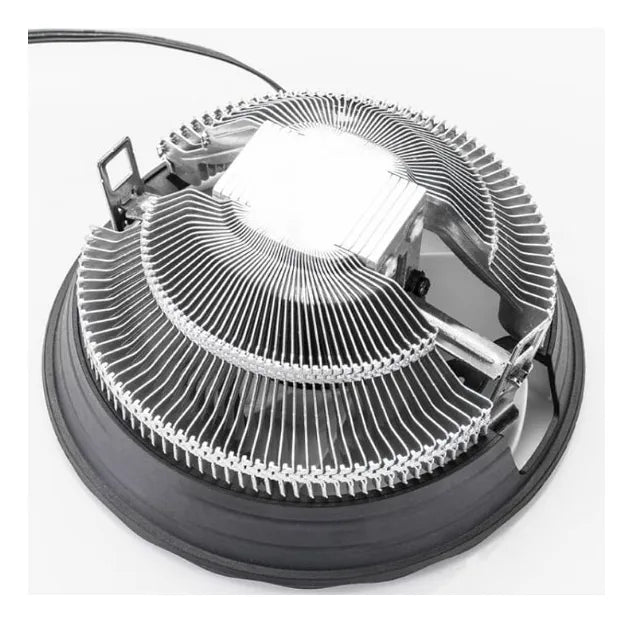 Disipador De Calor De Ventilador De Cpu Rgb Led Para Intel Negro