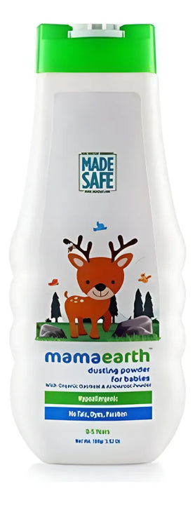 Mamaearth Polvo Para Bebes, 5.29 Oz (150 G), Para Bebes, Nin