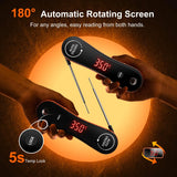 Termometro Digital De Carne De Lectura Instantanea De 0.5 Se