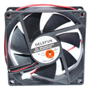 Ventilador De Refrigeración 8x8x2.5cm Brushless 12v 2 Cables