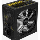 Fuente De Poder Gamer Aerocool Dorado 750w 80 Gold Argb Color Negro