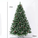 Árbol De Navidad Berries Pina 210 - 1256 Ramas Dear Santa