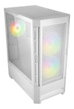 Armario Cougar Duoface Rgb de vidrio templado blanco para jugadores. Medio