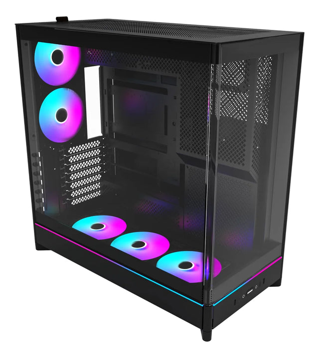 Montech Hs02 Pro Carcasa Atx De Media Torre Para Pc Pc Para