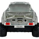 Radio Parlante Camioneta Ws-x65 Bluetooth Fm Usb Plateado