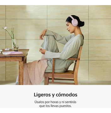 Audífonos Inalámbricos Con Noise Cancelling Wh-ch720n Color Rosado