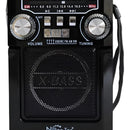 Radio Parlante Panel Solar Recargable Bocina Altavoz Fm Sd Diseño