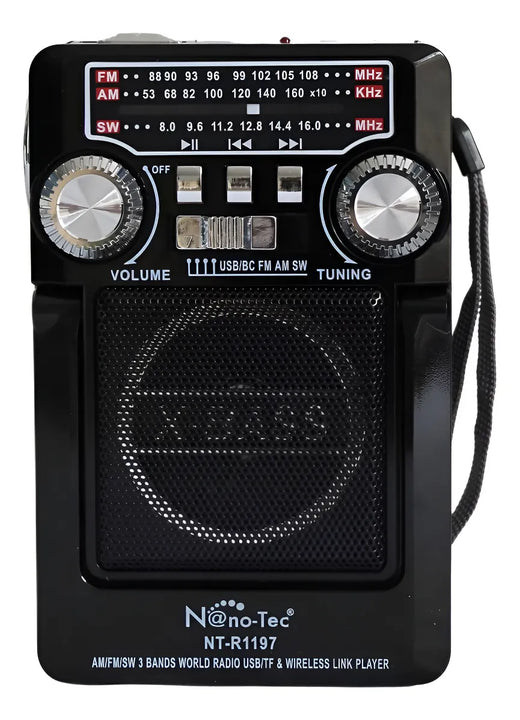 Radio Parlante Panel Solar Recargable Bocina Altavoz Fm Sd Diseño