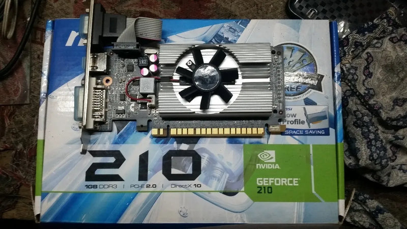 Tarjeta de video Nvidia MSI GeForce 200 Series 210 1GB