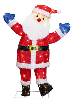 Decoraciones Navideñas Luz Led Exteriores De Papá Noe...