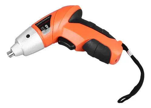 Destornillador Atornillador Eléctrico Inalámbrico Recargable - Naranja - 50