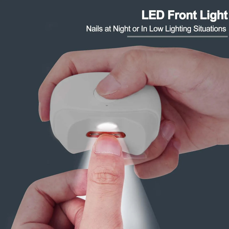 Cortaunas Electrico Automatico Con Luz Led Y 2 Velocidades C