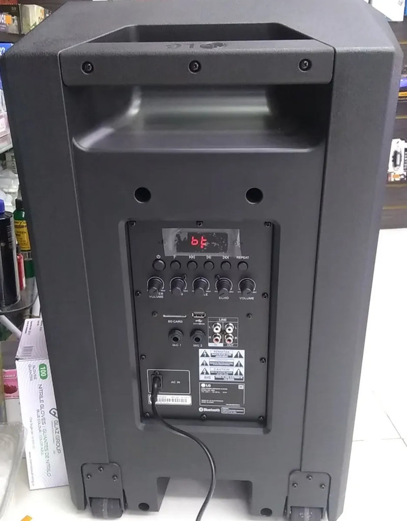Parlante Bafle Amplificado Lg Alta Potencia Lg Xboom Rm2-80w Negro