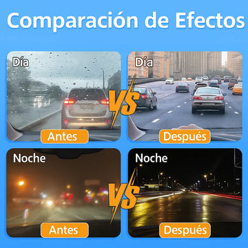 Limpiavidrios Ventanas Auto Película Oil Secado Instantaneo