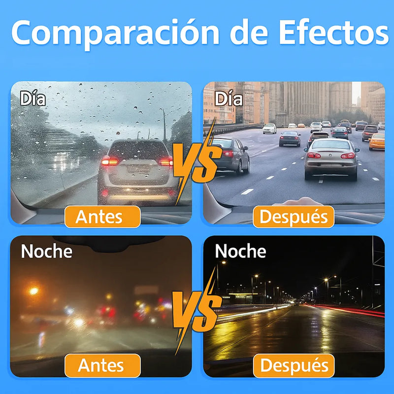 Limpiavidrios Ventanas Auto Película Oil Secado Instantaneo