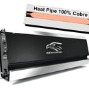 Disipador de calor M.2 Nvme Snowman con tubo de calor de cobre