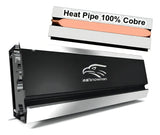 Disipador de calor M.2 Nvme Snowman con tubo de calor de cobre