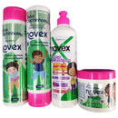 Novex Churcos Crespos Rizos Niñas(os) Shampo+ Acond+ Crema P