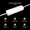 Audífonos Kz Zs10 Pro X Monitor In Ear Con Micro Y Estuche Negro