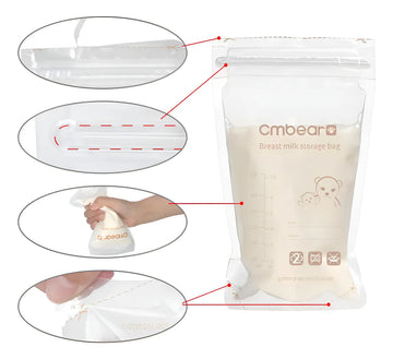Bolsas Para Almacenamiento De Leche Materna Cmbear 30 Unid