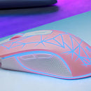 Kit De Teclado Y Mouse C/cable Gamer Usb X Tech Rosa Xtk540s