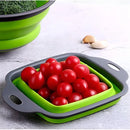 Set 2 Escurridor Colador Plegable Frutas Verduras Libre Bpa